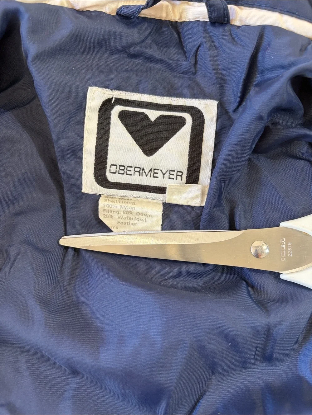 Obermeyer Vintage Red Ski Jacket
